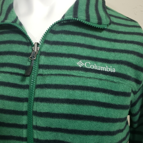 Columbia fleece men zip up sweater size M - Picture 4 of 8